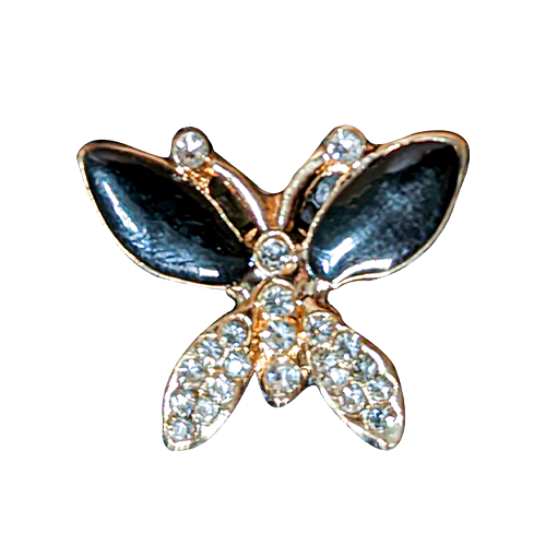 Golden Studded Butterfly